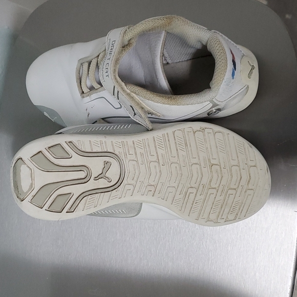 Pumma drift cat  BMW childe us 12c  UK 11 withe & metalic - Picture 4 of 6